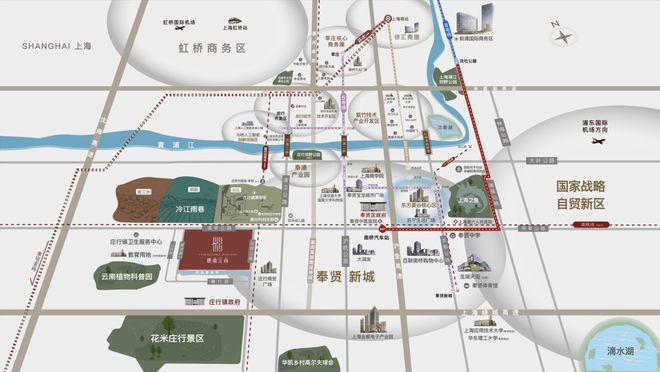 奉贤庄行「大名城·映雨江南」正在热销中建面约84-130㎡高层！(图7)
