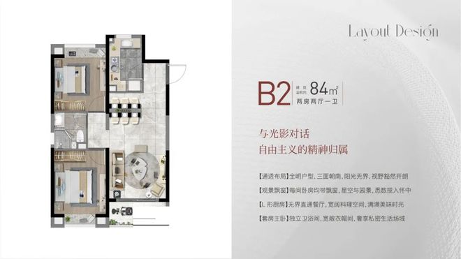 奉贤庄行「大名城·映雨江南」正在热销中建面约84-130㎡高层！(图2)