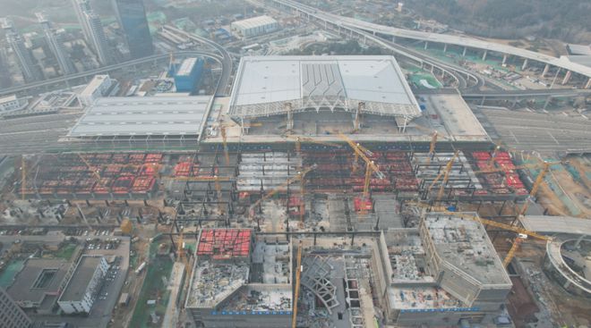 2025年12月底建成并具备开通条件!合肥一新地标传来好消息建设热火朝天!