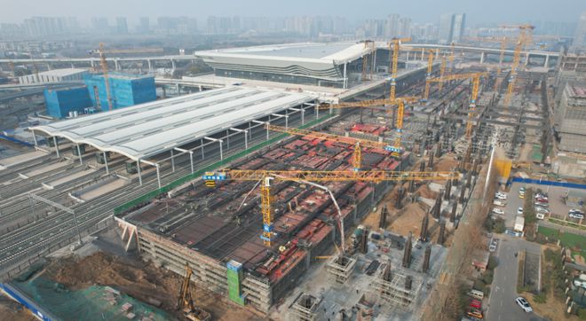 2025年12月底建成并具备开通条件！合肥一新地标传来好消息建设热火朝天！(图2)